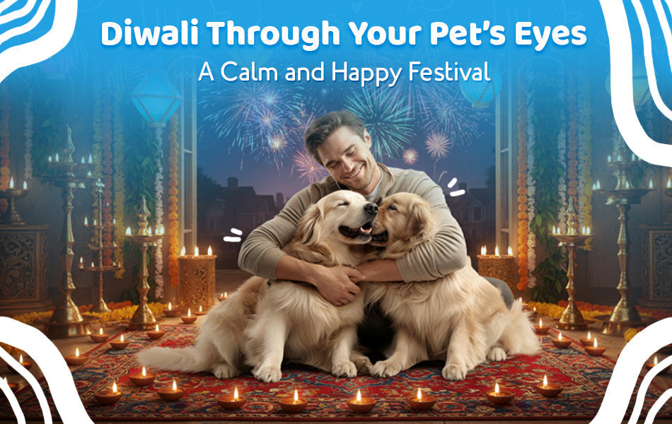 Diwali Through Your Pet’s Eyes: A Calm and Happy Festival