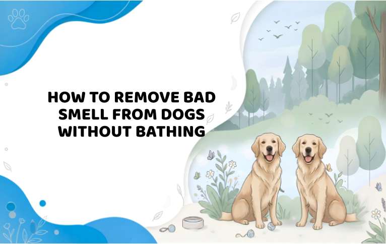 How to remove bad smell from dogs without bathing — dog grooming and hygiene tips