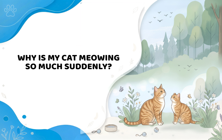 Why Is My Cat Meowing So Much Suddenly?