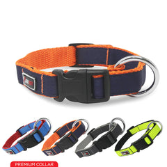 Gearbuff Premium Dog Collar | Adjustable Neck Collar for All Dogs | Light Weight | Durable, Comfortable & Safe | Dog Training Collar | Pet Skin & Fur-Coat Friendly