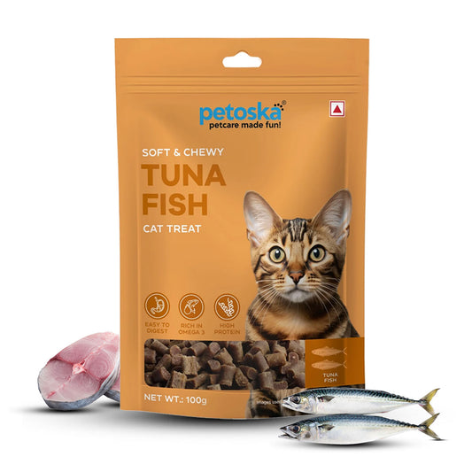 Petoska Tuna Fish Cat Treat- 100gms