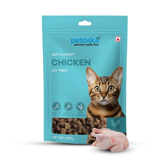 Petoska Chicken Cat treats- 100gms