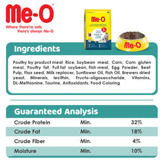 Me-O Senior Tuna Flavour Complete Nutrition Dry Cat Food – 400 g