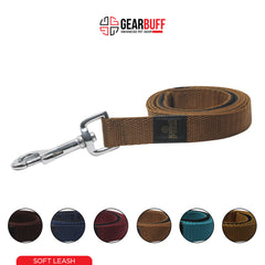 Gearbuff Soft Dog Leash | Superior Grade Pet Safety Accessory | Doggy Leash for All Dogs | Walking & Training Belts | Break Resistant & Fade Resistant | Comfortable