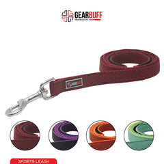 Gearbuff Sports Dog Leash | Superior Grade | Extra Durable | Pet Safety Accessory | Leash for All Dogs | Walking & Training Belts | Break Resistant & Fade Resistant | Comfortable