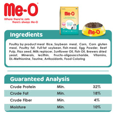 Me-O Persian Kitten Complete Nutrition Dry Cat Food – 6.8 kg