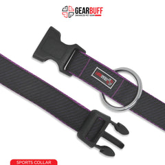 Gearbuff Sports Dog Collar | Adjustable Neck Collar for All Dogs | Light Weight | Durable, Comfortable & Safe | Dog Training Collar | Pet Skin & Fur-Coat Friendly