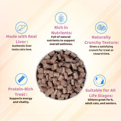 Liver Cat treats (100gms)