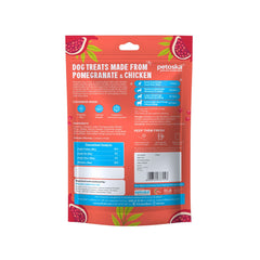 Petoska Dog Treats – Chicken & Pomegranate, 100g | Natural Chewy Sticks