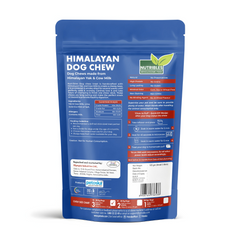 Nutribles Himalayan Dog Chew Sticks | Natural Real Yak & Cow Milk Cheese | Vegetarian Dental Sticks For Healthy Teeth & Gums | Dental Chewsticks For Medium Dogs