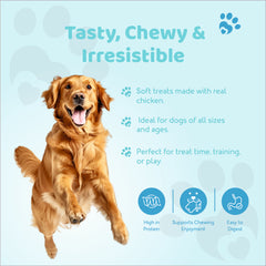 Petoska Dog Treats –  Chicken & Duck Stick, 100g | Training treats