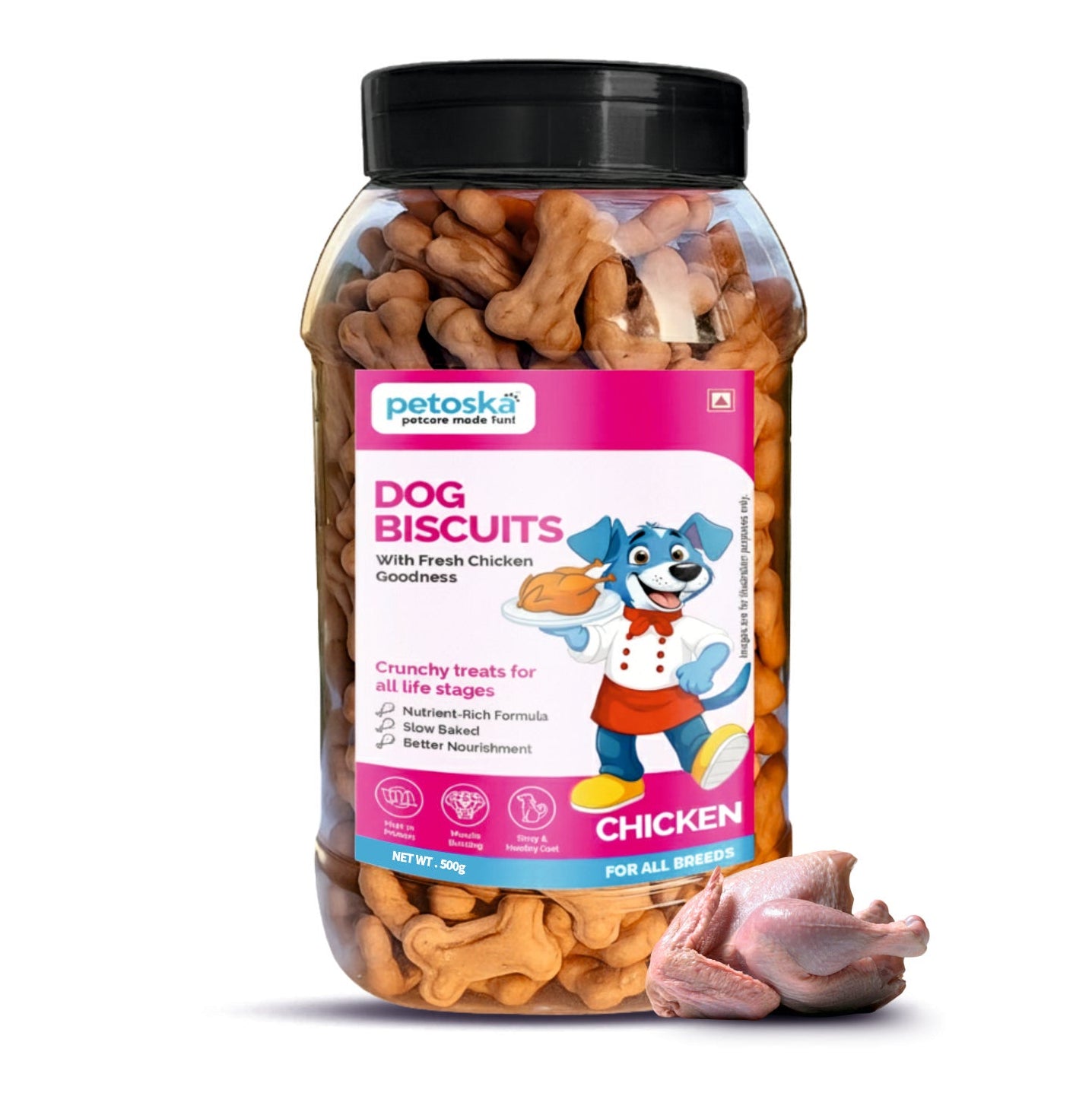 Petoska Chicken Dog Biscuits 