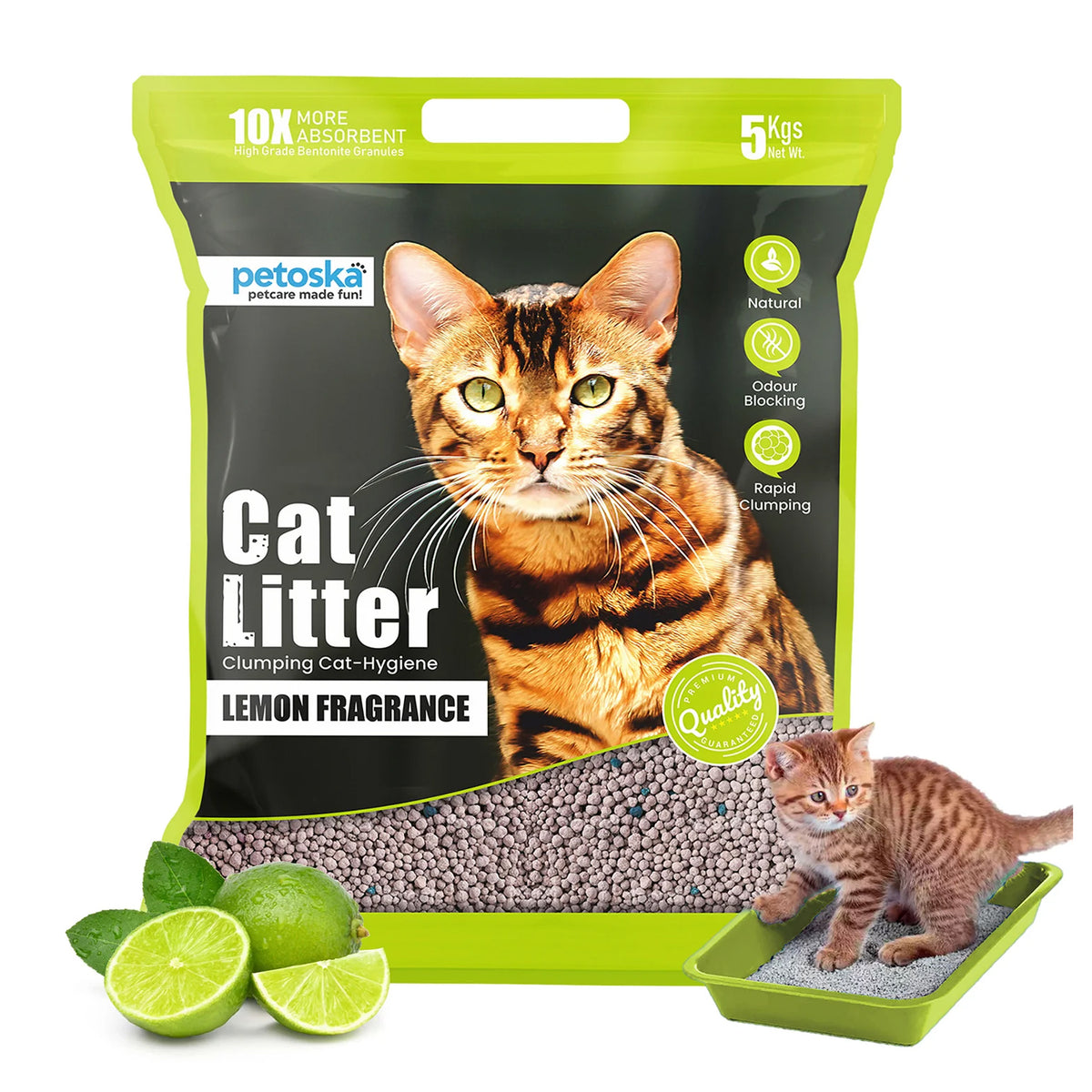 Lemon cat litter 5kg