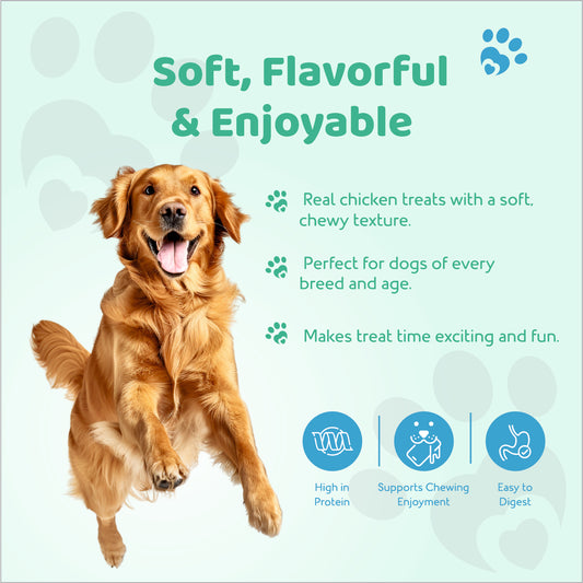 Petoska - Dog Treats Chicken & Spinach Rings (100gms)