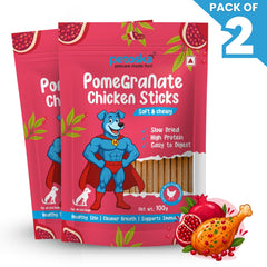 Dog Treats – Chicken & Pomegranate 100gms (Pack of 2)