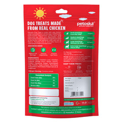Petoska Dog Treat Chicken Oats Sticks & Jerky 100gm - Pack Of 2