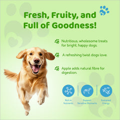 Petoska Crunchy Apple Chicken Dog Biscuits