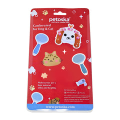 Petoska Hair Slicker Deshedding Brush for Dogs and Cats
