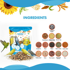 Petoska - Budgie Bonanza Super Seeds for Budgies (450gms)
