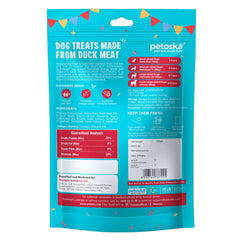 Petoska Duck Sticks Dog Treats Made with Duck & Chicken Meat, Nutritious, Healthy & Tasty, 100gms