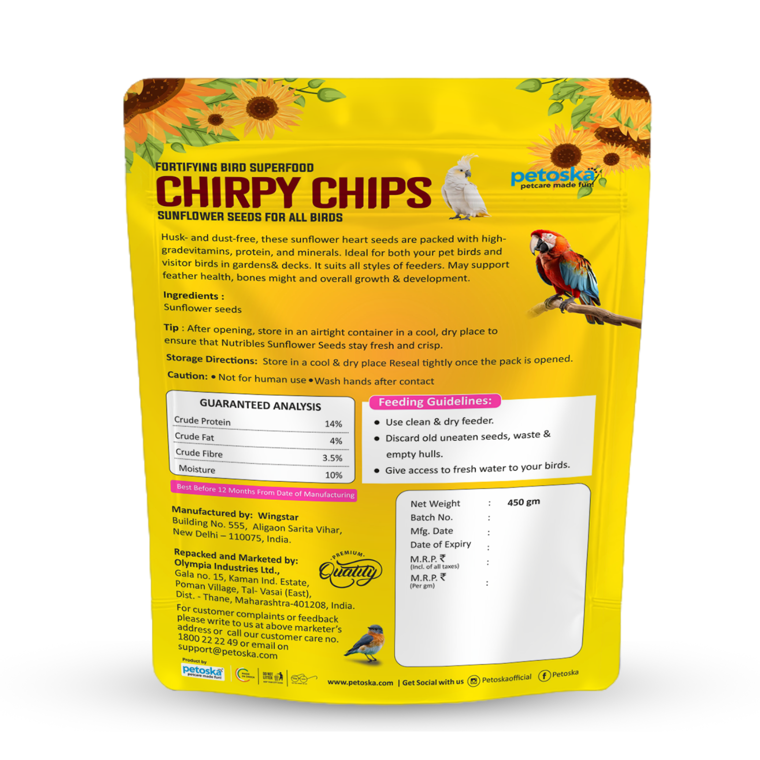 Bird chips