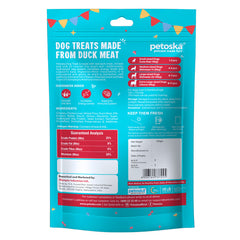 Petoska Dog Treat Milk Cheese & Duck Sticks 100gm - Pack Of 2
