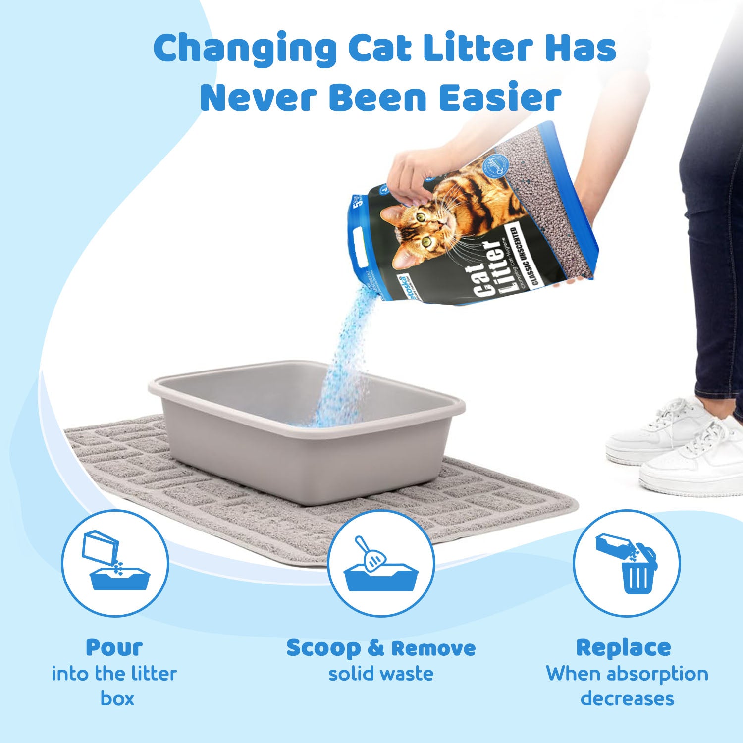 Clumping  cat litter for kitten 