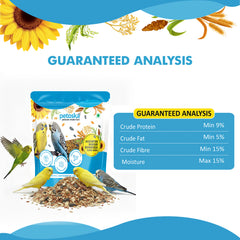 Petoska - Budgie Bonanza Super Seeds for Budgies (450gms)