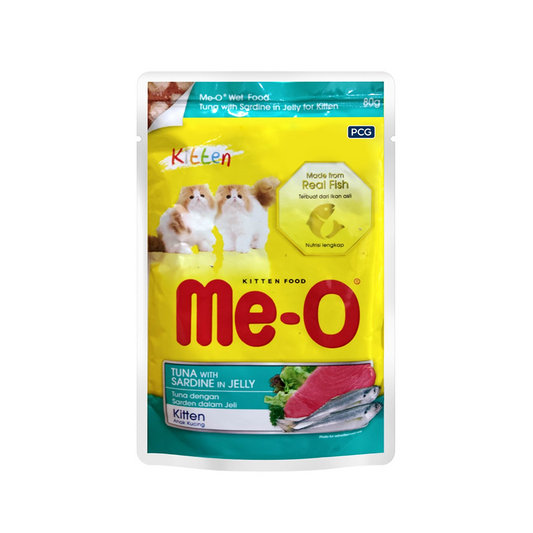 Me-O Creamy Cat Treat,  Crab Flavor, Soft and Creamy Snack- 1 pack (20 Pieces)