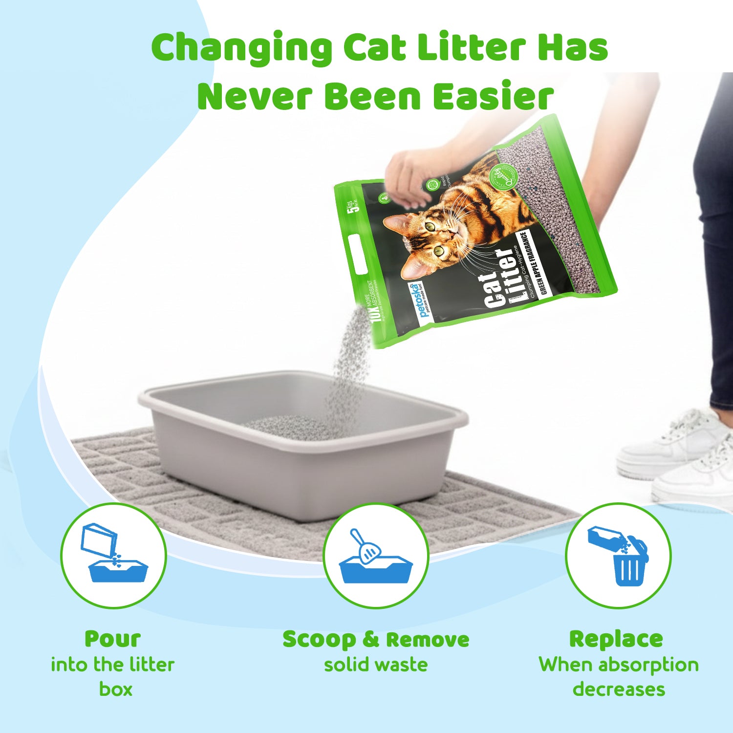 cat litter 5 kg