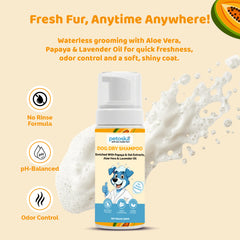Petoska Dog Dry Shampoo for Dogs & Puppies | 150 ml