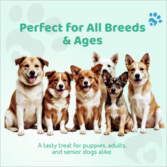 Petoska Dog Treats – Chicken & Spinach Rings, 100g