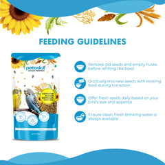 Petoska - Budgie Bonanza Super Seeds for Budgies (1 Kg)