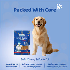 Petoska Chicken Sticks for Dogs Combo – Honey, Oats & Pomegranate (Pack of 3)
