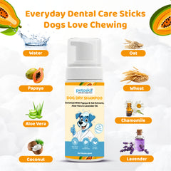 Petoska Dog Dry Shampoo for Dogs & Puppies | 150 ml