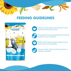 Budgie Bonanza Super Seeds for Budgies (1 Kg)