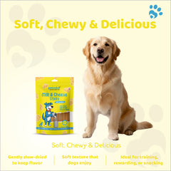 Petoska Dog Treats – Milk & Cheese Stick 100g | Nutritious Treats