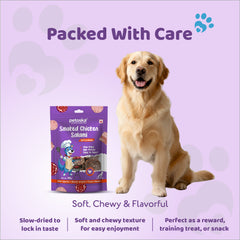Petoska Dog Treats – Chicken Salami Treats 100g | Smoky & Chewy Protein
