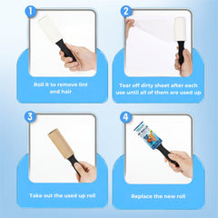 Petoska Lint Roller Pack of 5 (60 Sheets Each)