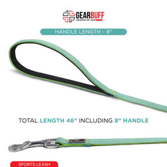 Gearbuff Sports Dog Leash | Superior Grade | Extra Durable | Pet Safety Accessory | Leash for All Dogs | Walking & Training Belts | Break Resistant & Fade Resistant | Comfortable