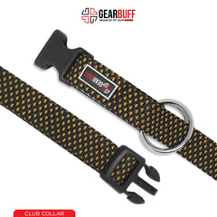 Gearbuff Club Dog Collar | Adjustable Neck Collar for All Dogs | Light Weight | Durable, Comfortable & Safe | Dog Training Collar | Pet Skin & Fur-Coat Friendly