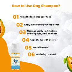 Petoska Dog Dry Shampoo for Dogs & Puppies | 150 ml