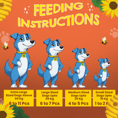 Petoska Chicken Honey Sticks Protein-Packed Immune Support Tasty Dog Treats, 100gms