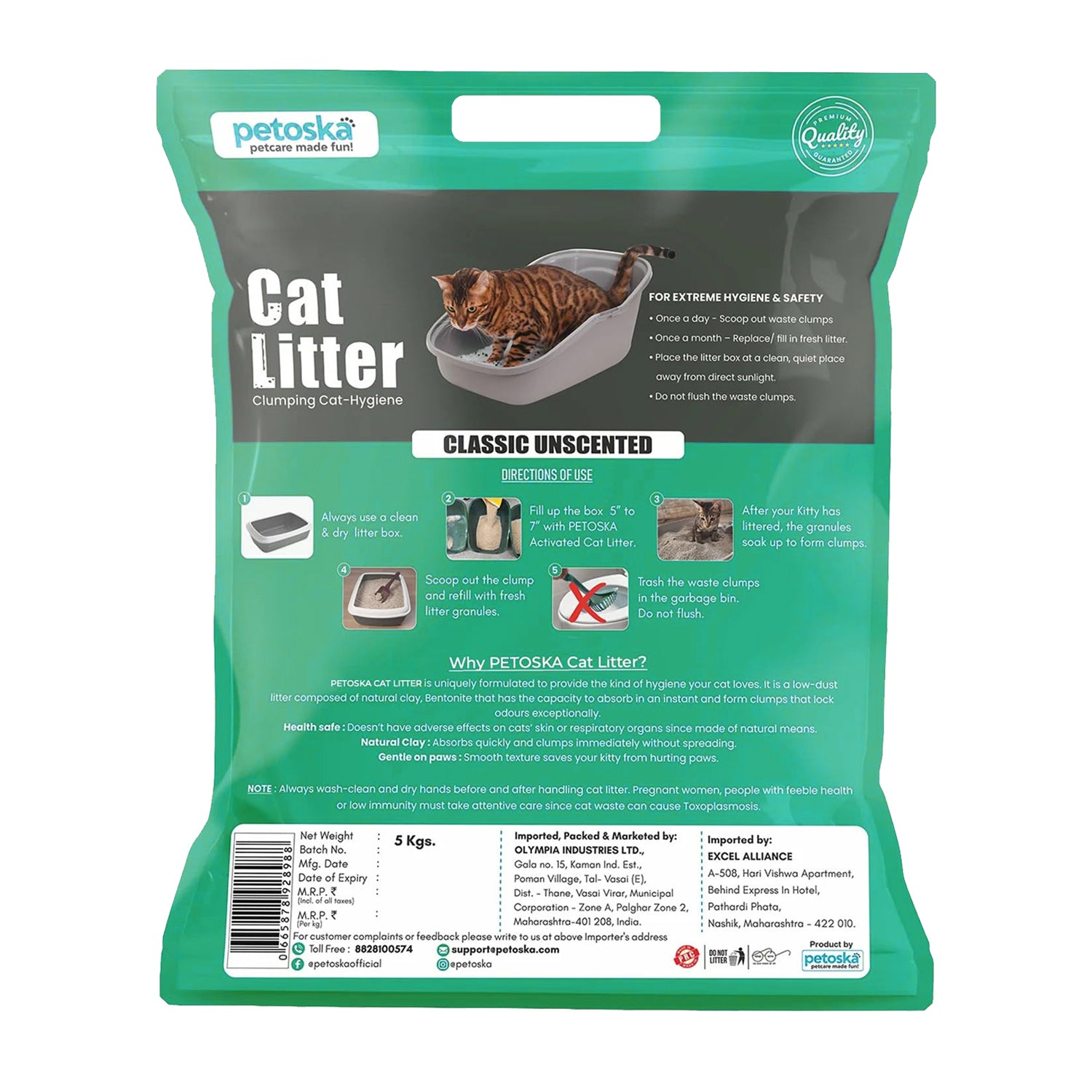 cat litter sand price