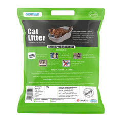 Bentonite rapid clumping cat litter