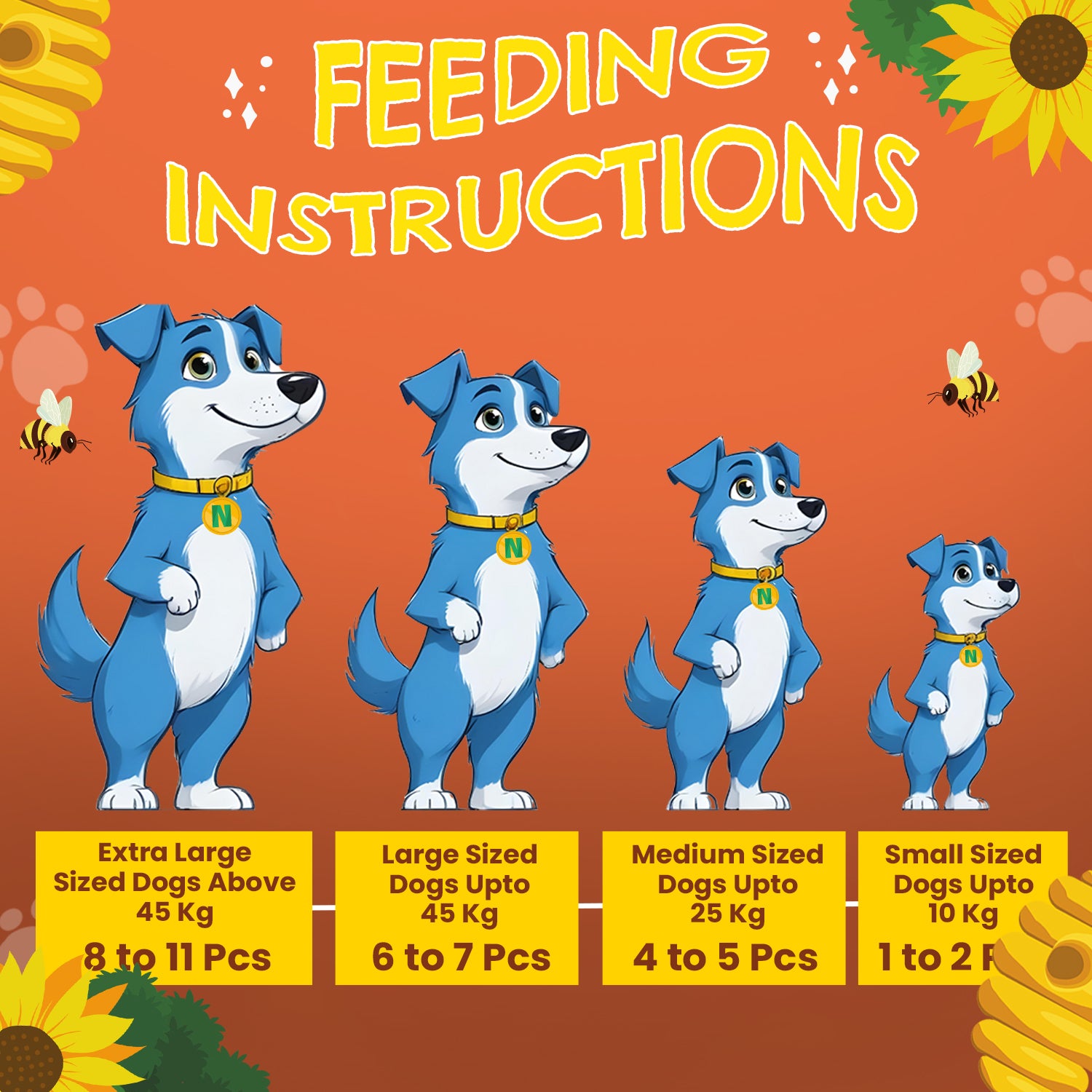 Petoska Chicken Honey Sticks Protein-Packed Immune Support Tasty Dog Treats, 100g Each - Pack Of 10.