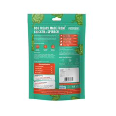 Petoska Dog Treats – Chicken & Spinach Rings, 100g