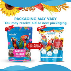 Macaw Munch Natural Seed Mix for Macaws (450gms)