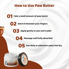 Petoska - Paw Butter for Dogs & Cats (100gms)