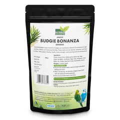 Nutribles Budgie Bonanza- 450GMS | Assorted Superseeds for Birds | Superfood for Birds | Budgie Food | Small Parrot Feed |16 Healthy Super Seeds Mix | Natural & Wholesome Ingredients